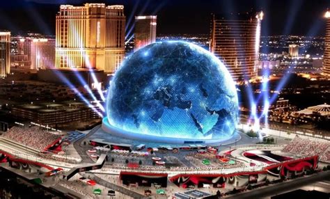Este lugar futurista para eventos en Las Vegas es la estructura esférica más grande del mundo